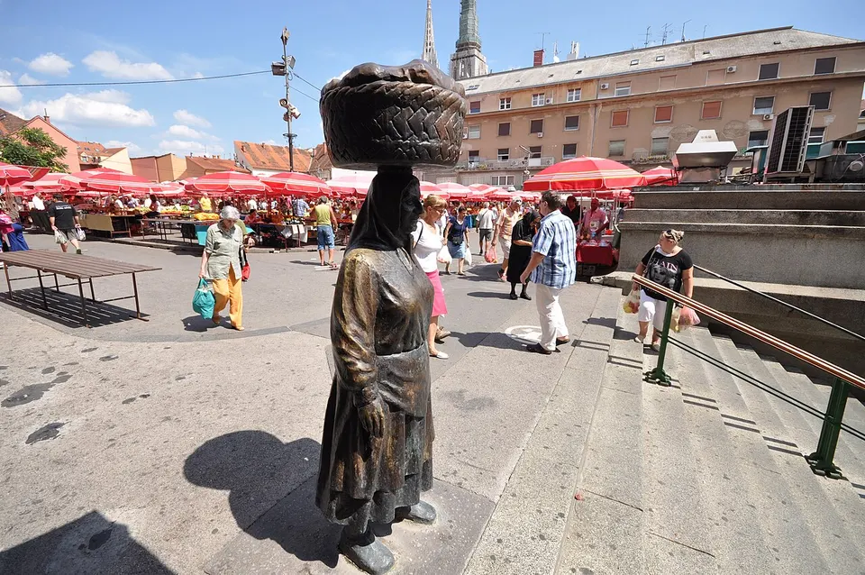 Бан Елачичийн талбай ба Долац зах