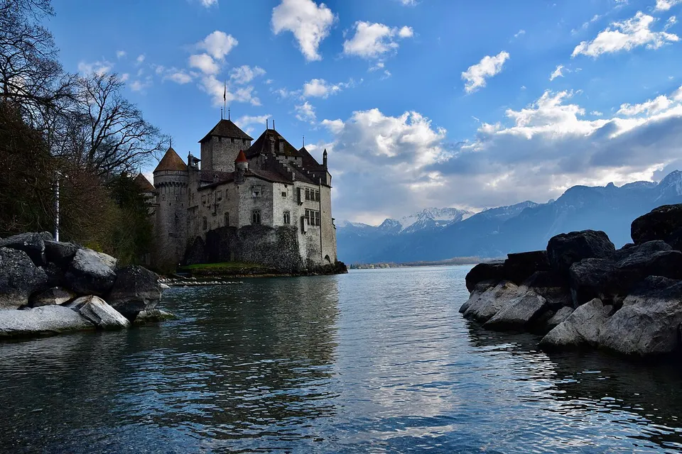 Château de Chillon and Montreux