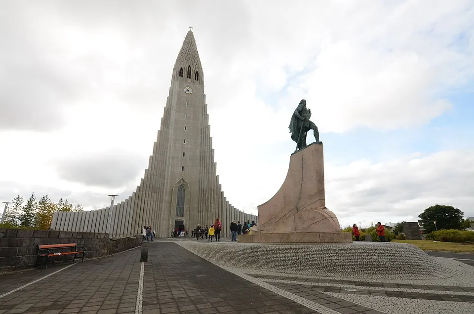 Hallgrímskirkja church and tower