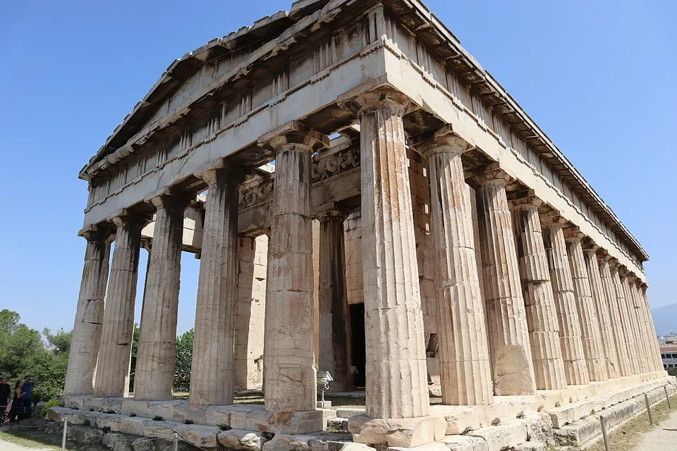 Ancient Agora and the Temple of Hephaestus