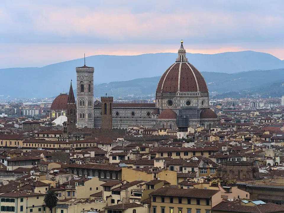 Piazzale Michelangelo — sunset